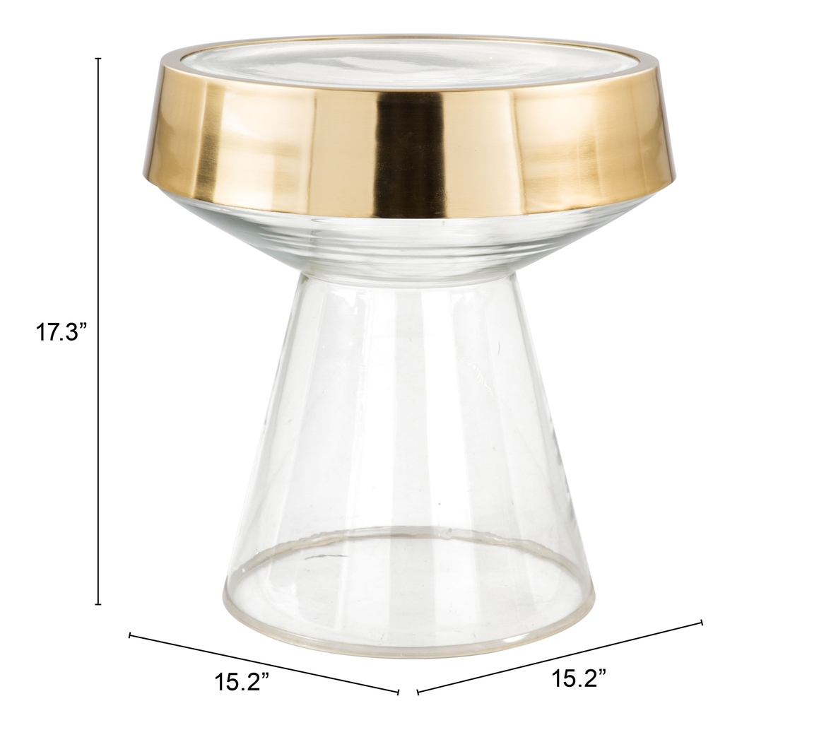 Sandon Gold Accent Table - Thumbnail - Image 7
