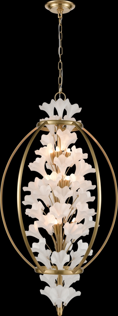 Sandpiper Court Brass Chandelier - Thumbnail - Image 1