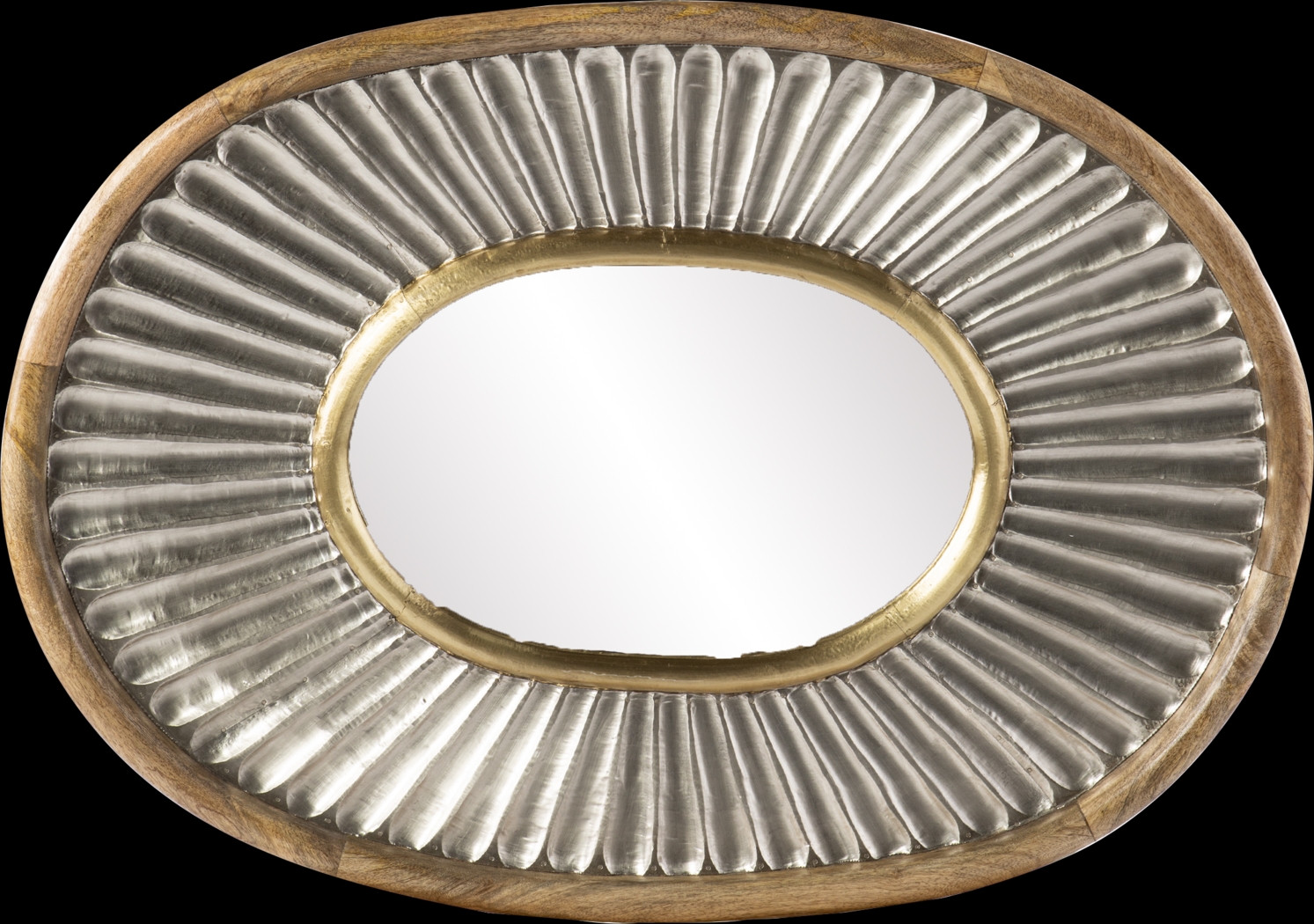 Sandringham Silver Mirror - Thumbnail - Image 1