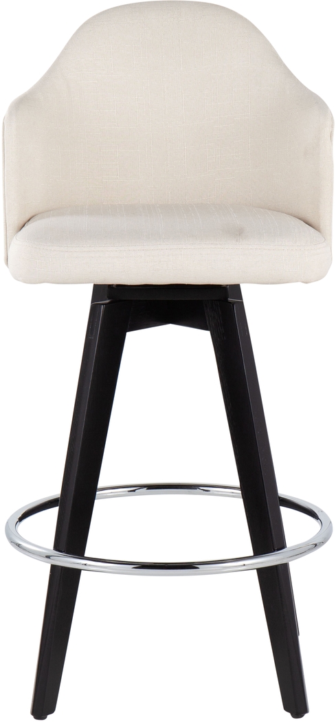 Sandron II Cream Counter Height Stool, Set of 2 - Thumbnail - Image 6