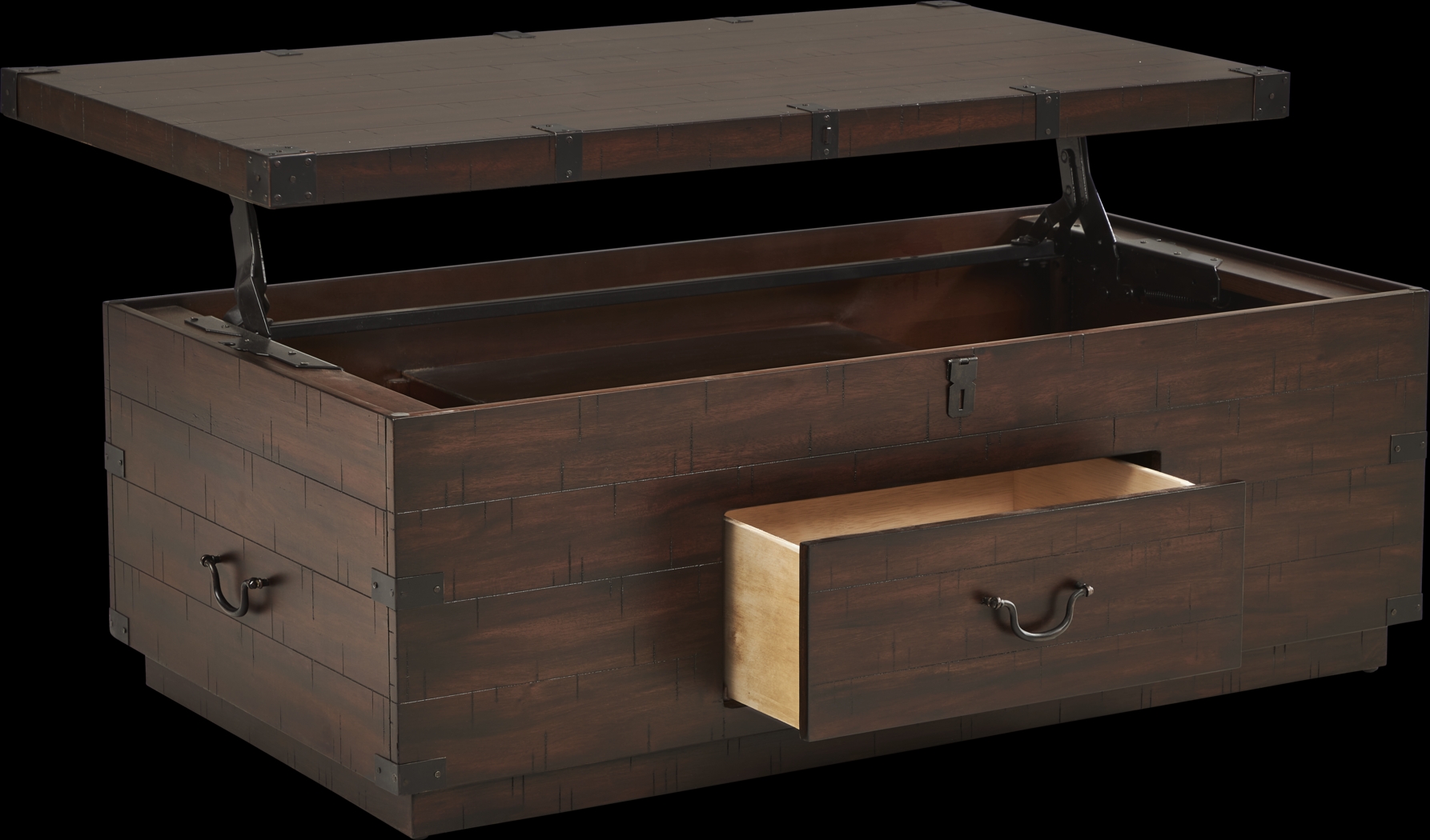 Sandsen Way Brown Cocktail Table - Thumbnail - Image 3