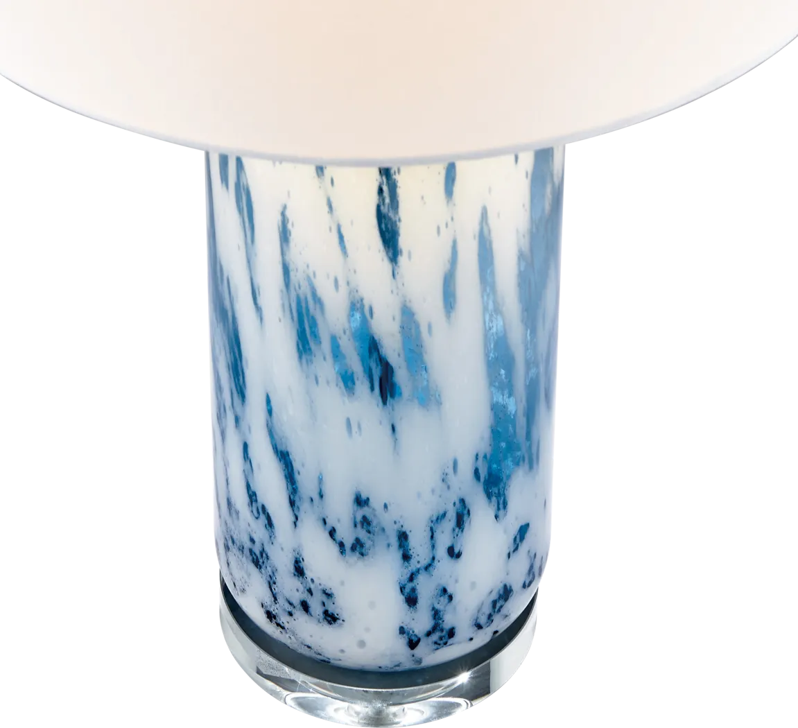 Sandusky Circle Blue Lamp - Thumbnail - Image 3