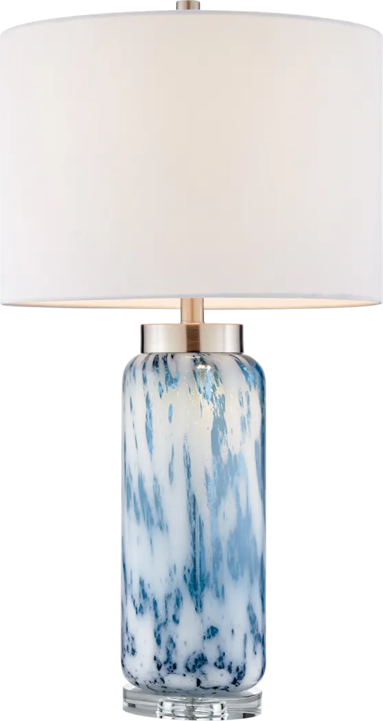 Sandusky Circle Blue Lamp - Thumbnail - Image 1