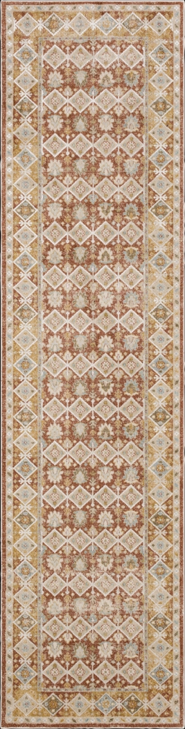 Sandwe Terracotta 2'6 x 10' Runner Rug - Thumbnail - Image 1