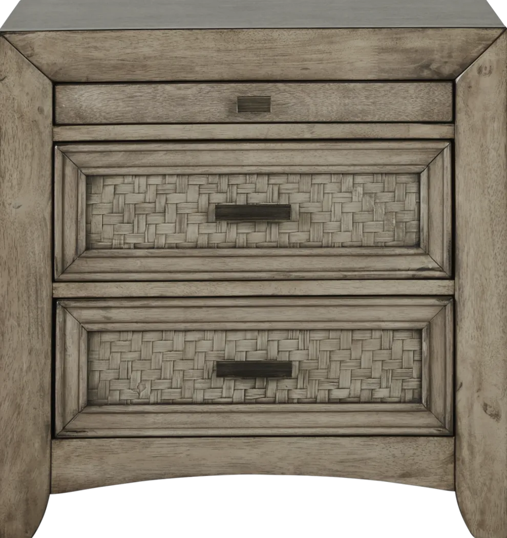 Sandy Lane Driftwood Nightstand - Thumbnail - Image 1