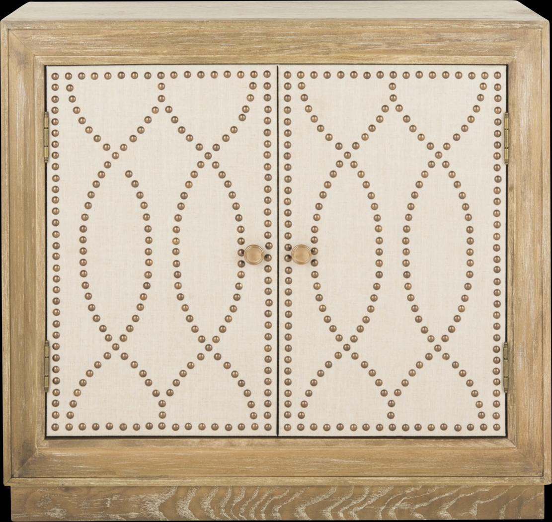 Sandyver Oak Accent Cabinet - Thumbnail - Image 1