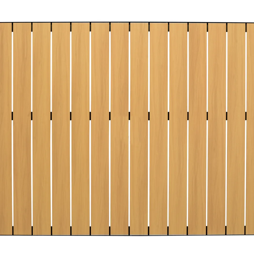 Sanellan Black Outdoor Dining Table - Thumbnail - Image 3