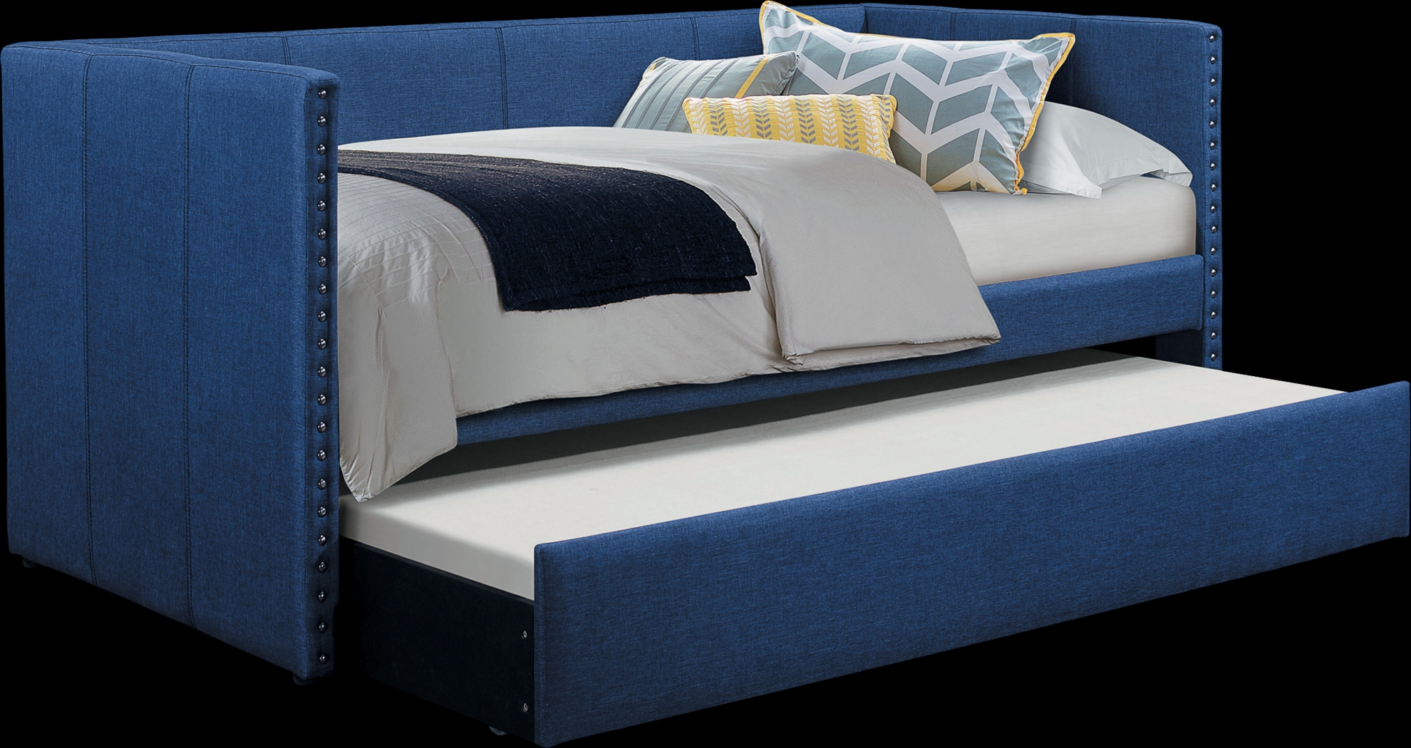 Sanford Way Blue Daybed with Trundle - Thumbnail - Image 1
