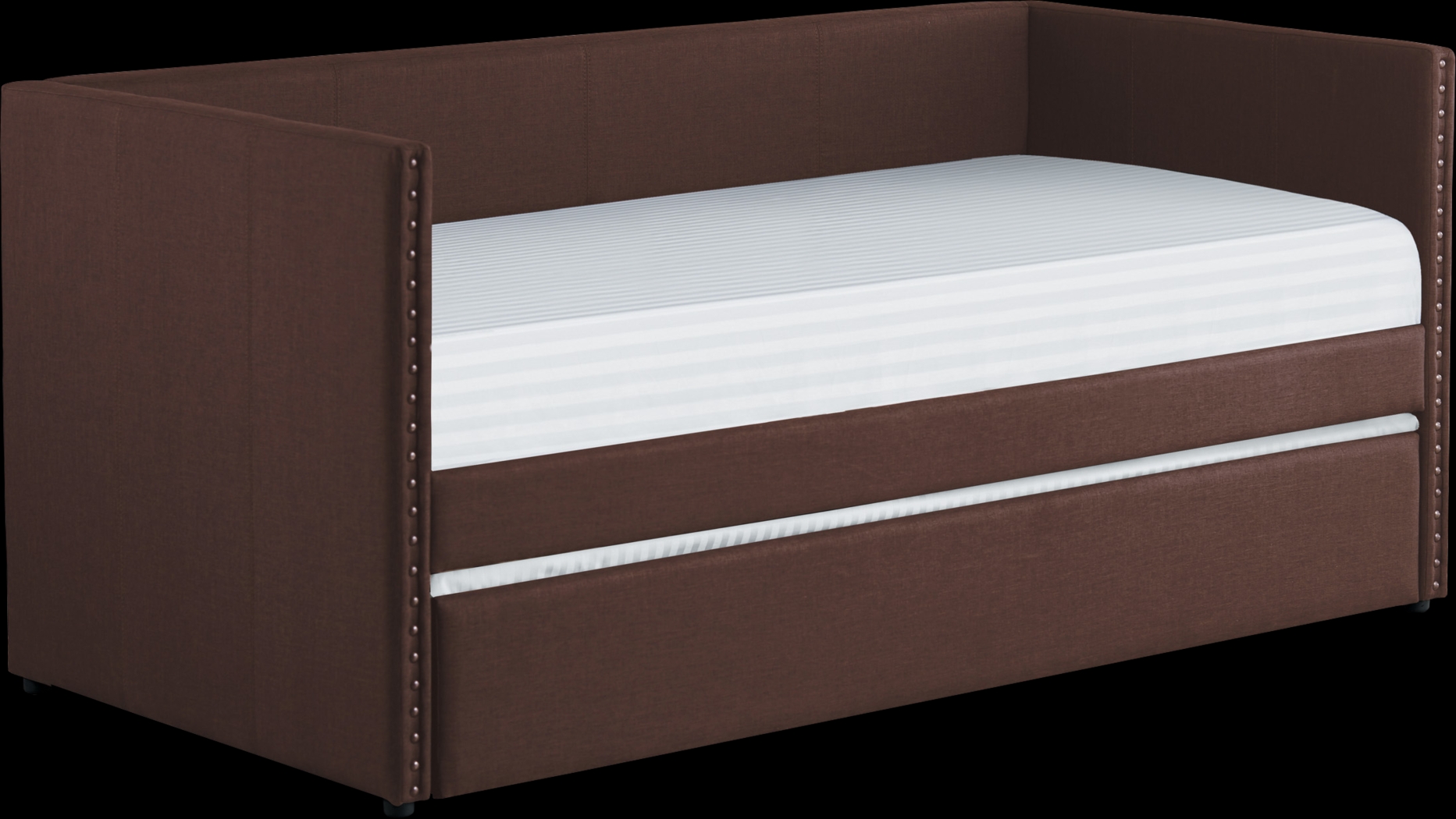 Sanford Way Brown Daybed with Trundle - Thumbnail - Image 4