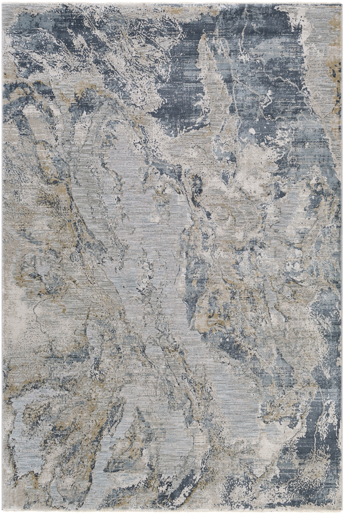Sanfra Gray 7'10 x 10'3 Rug - Thumbnail - Image 1