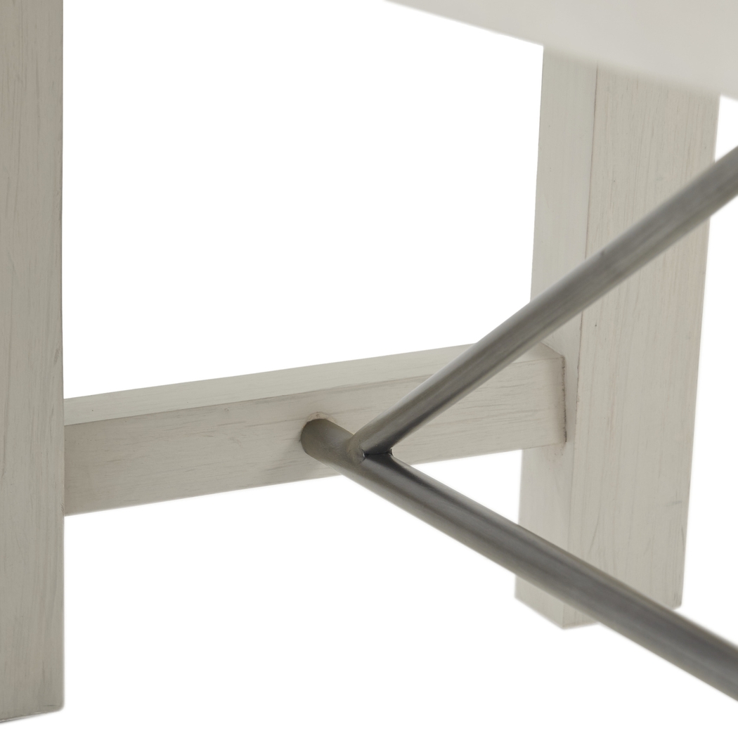 Sangamon White Dining Bench - Thumbnail - Image 5