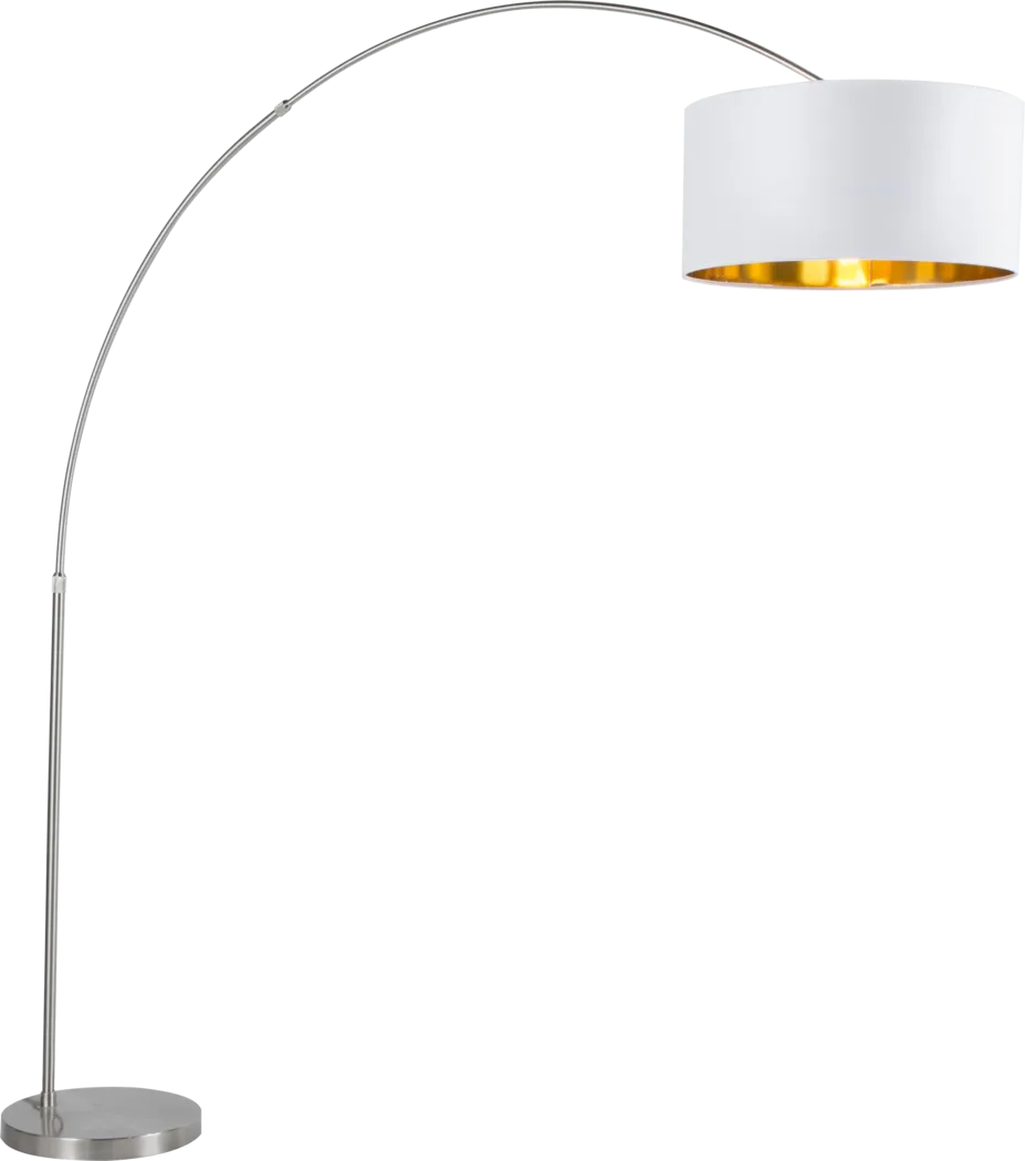 Sanger Court White Floor Lamp - Thumbnail - Image 2