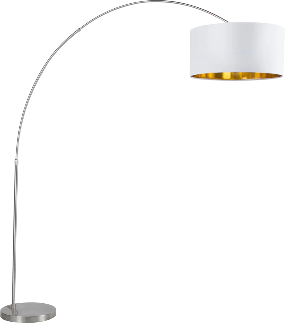 Sanger Court White Floor Lamp - Thumbnail - Image 1
