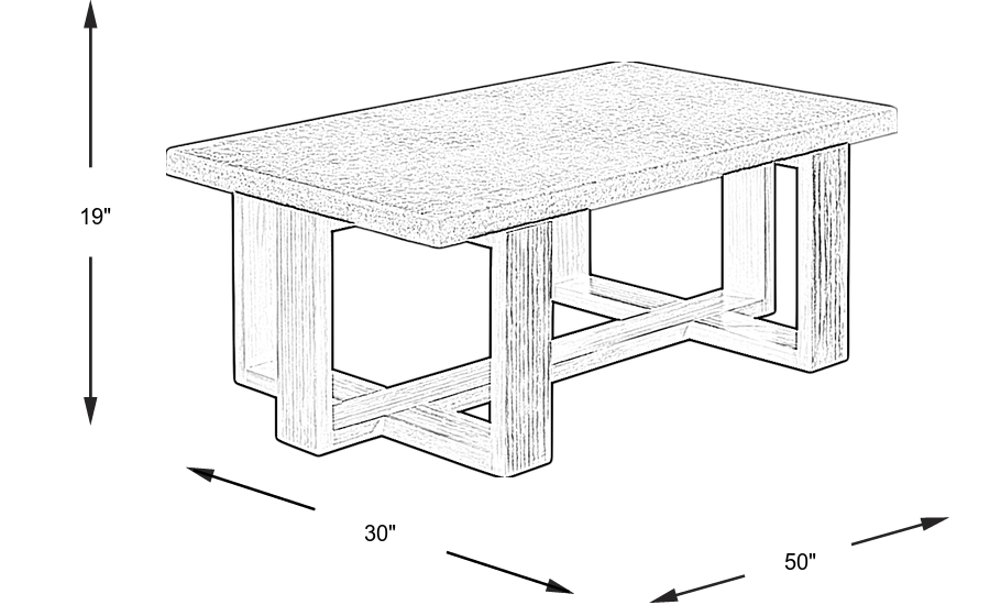 Dimension Image. Please refer to the Dimension Tab on this page for dimension details.