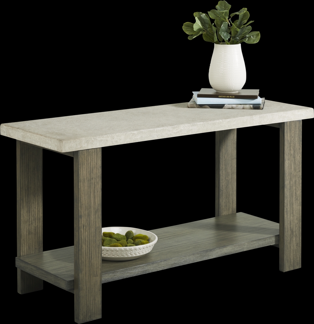 Sanger Gray Sofa Table - Thumbnail - Image 2