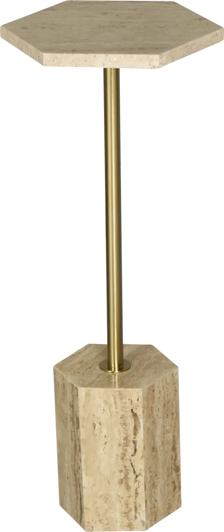 Sangui Tan Accent Table - Thumbnail - Image 3