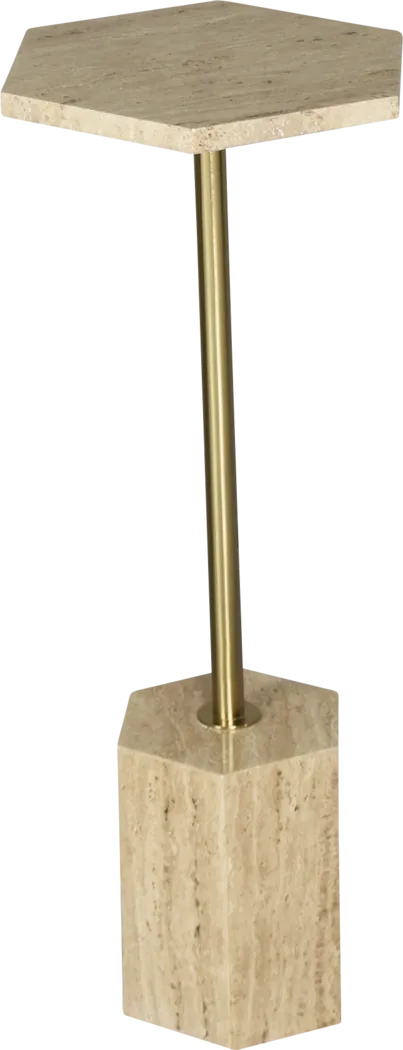 Sangui Tan Accent Table - Thumbnail - Image 4