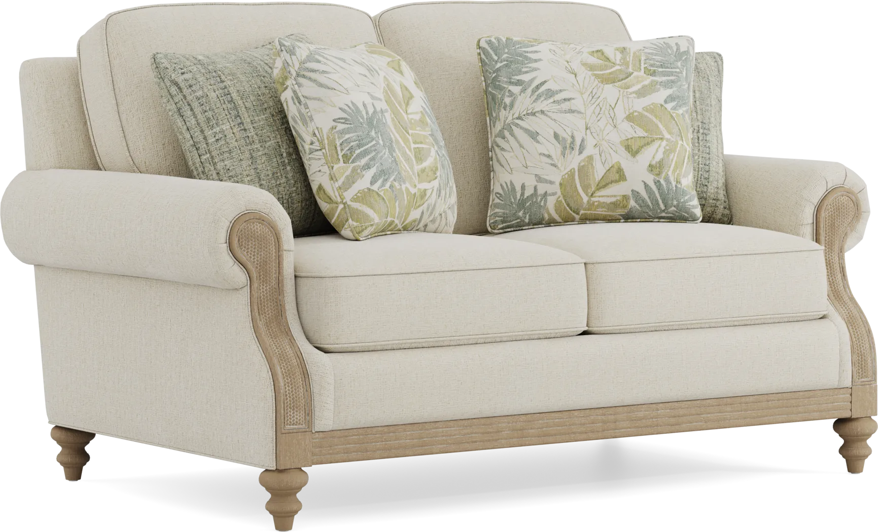 Sanibel Beige Loveseat - Image 3