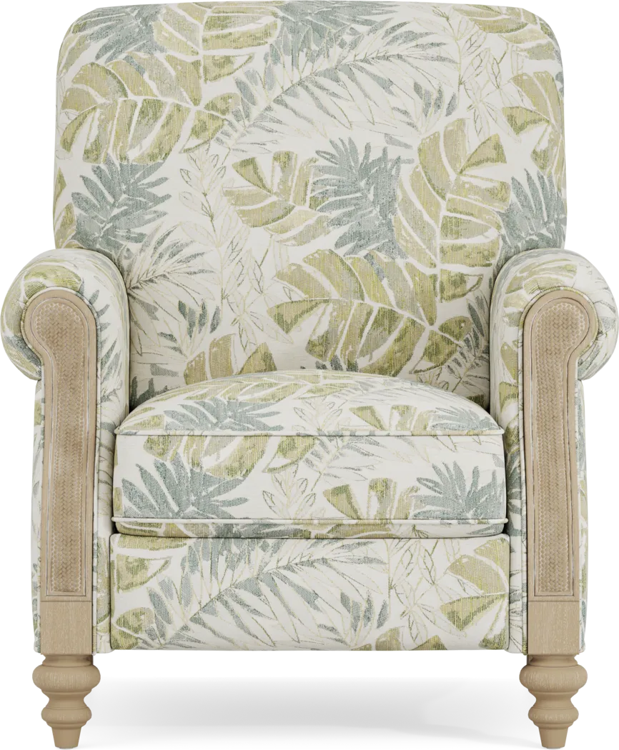 Sanibel Green Push Back Recliner - Image 2