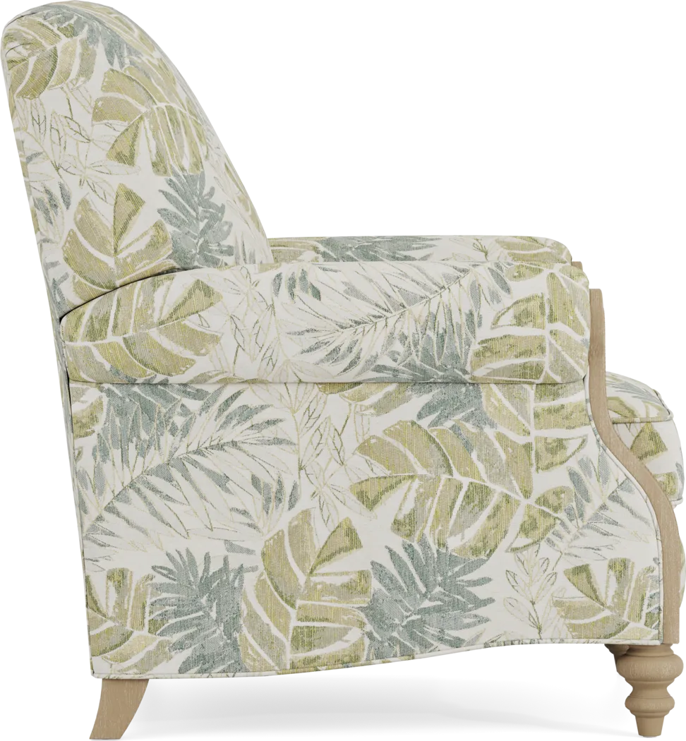 Sanibel Green Push Back Recliner - Image 4