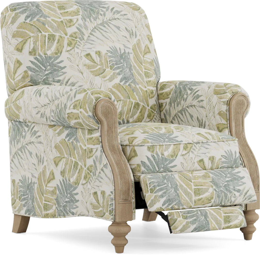 Sanibel Green Push Back Recliner - Image 1