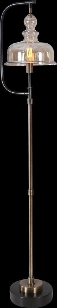Sanjay Cave Brass Floor Lamp - Thumbnail - Image 4