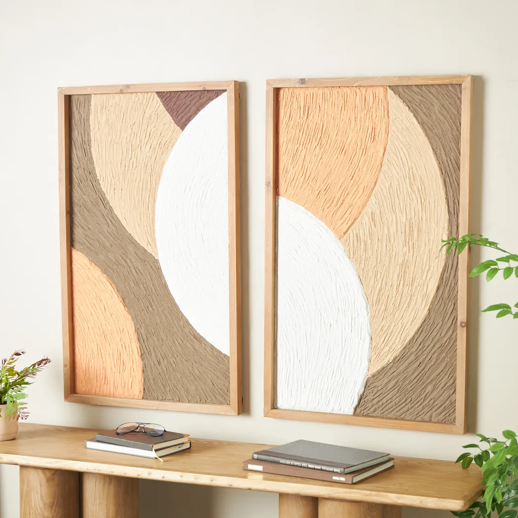 Sanli Brown Wall Decor - Thumbnail - Image 3