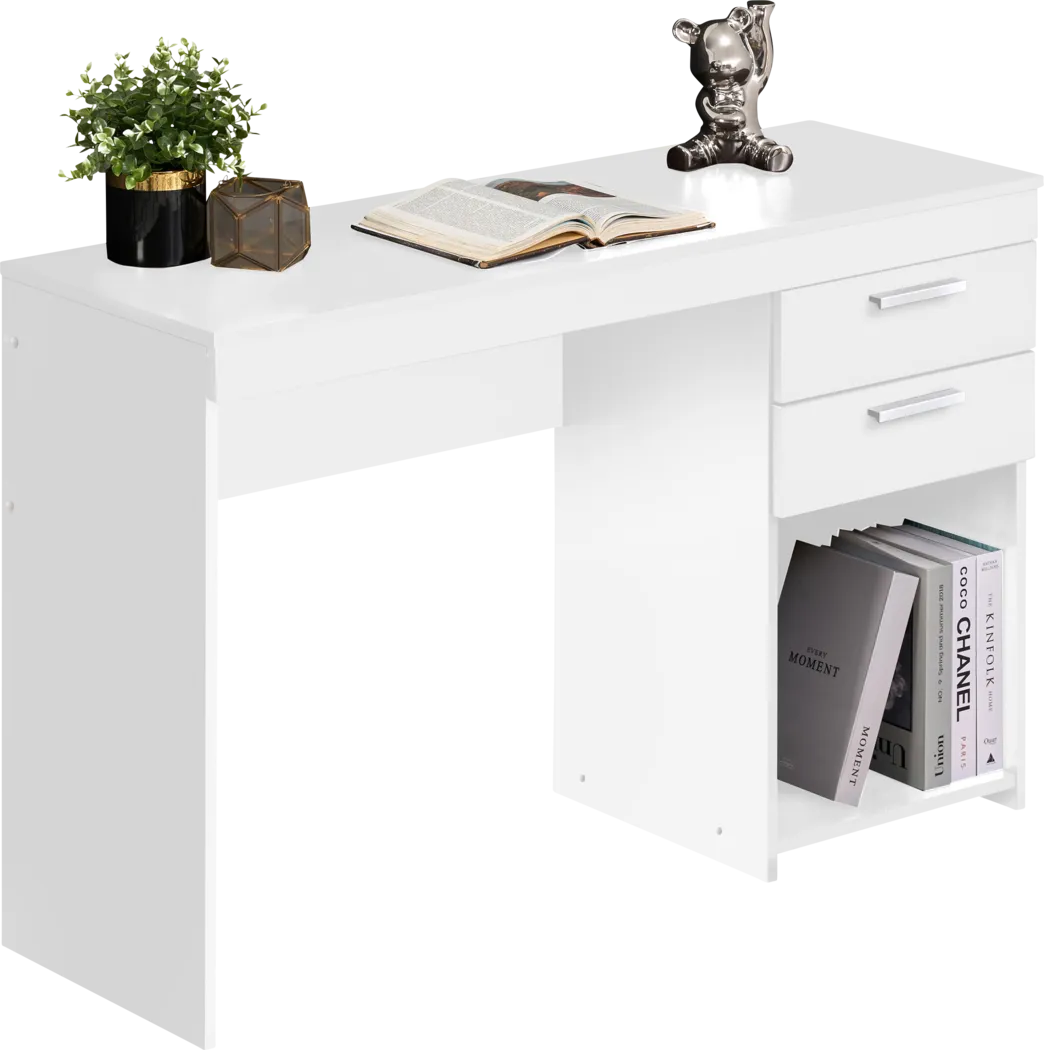 Sanoye White Desk - Thumbnail - Image 4