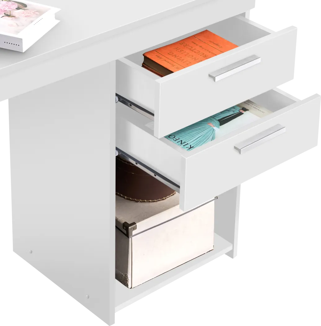 Sanoye White Desk - Thumbnail - Image 8