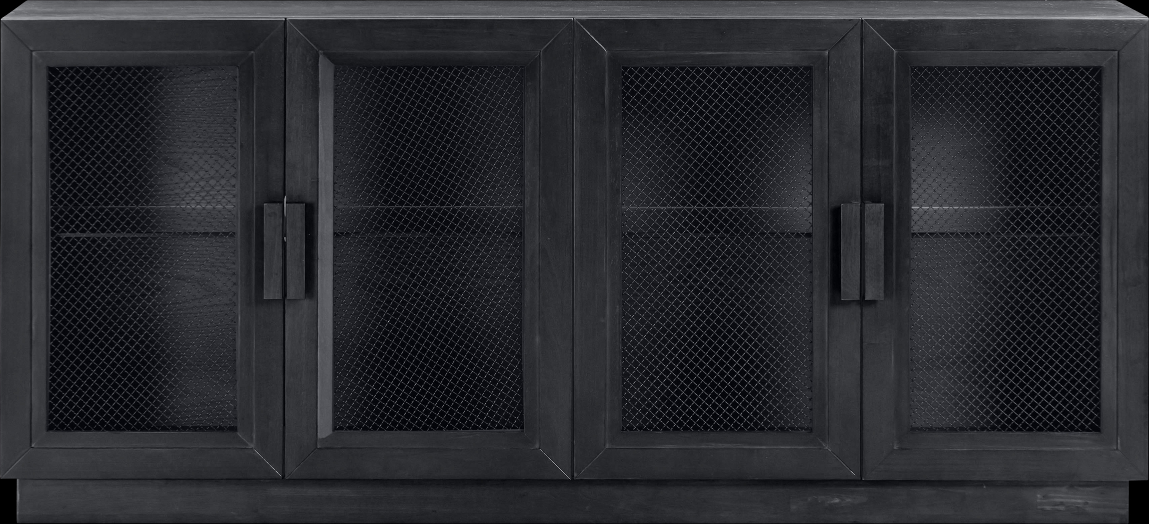 Sanpat Black 72.5 in. Console - Thumbnail - Image 3