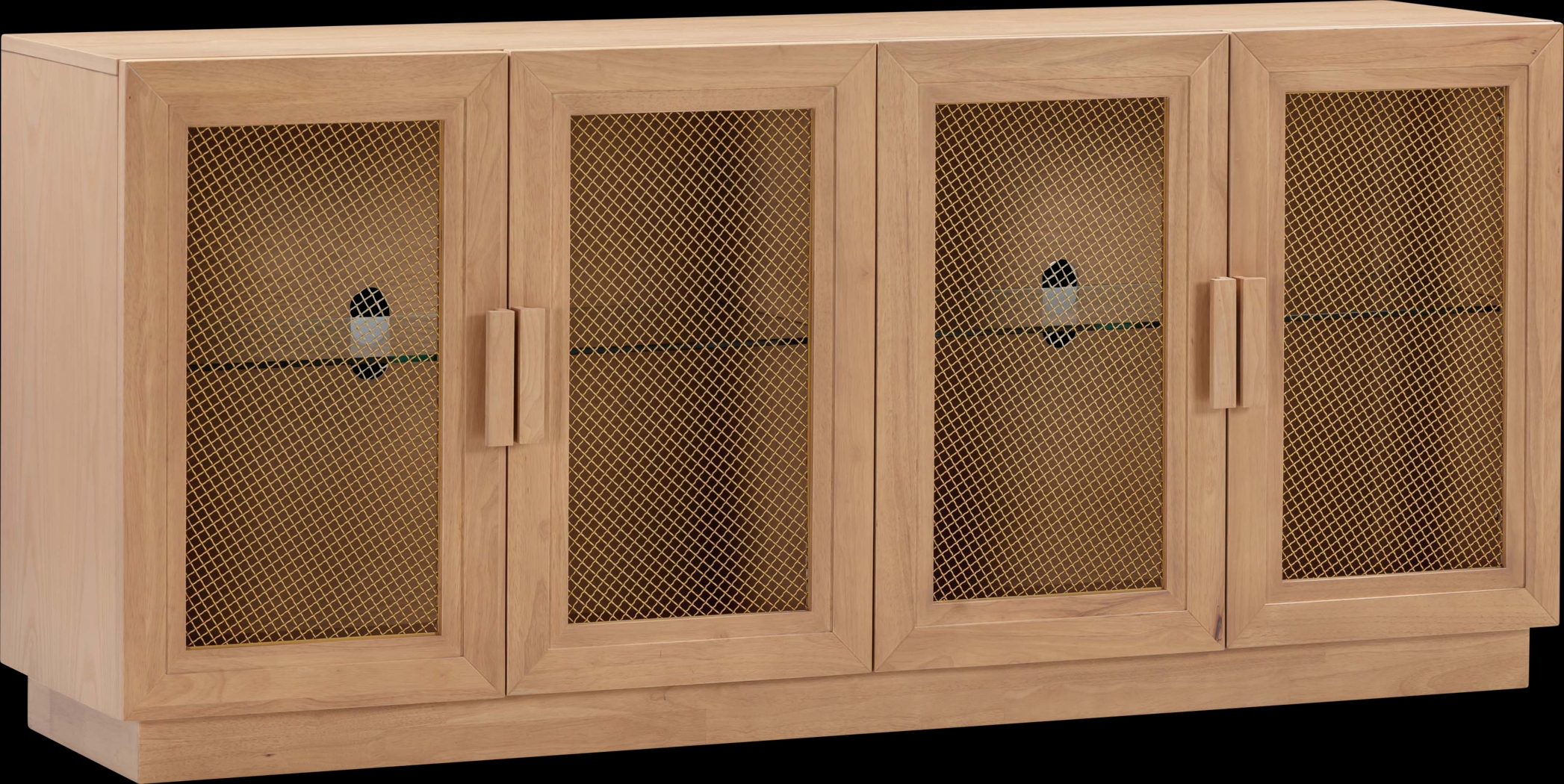 Sanpat Brown 72.5 in. Console - Thumbnail - Image 1