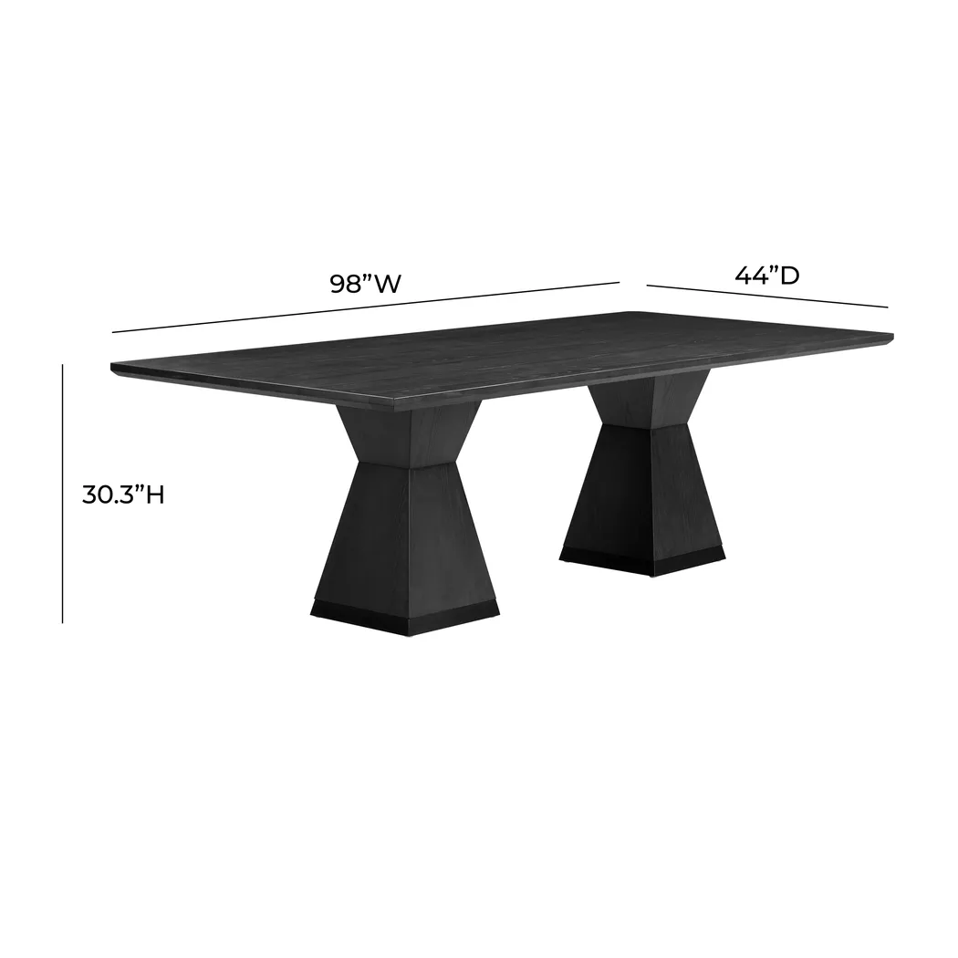 Sanpat II Black Dining Table - Image 11