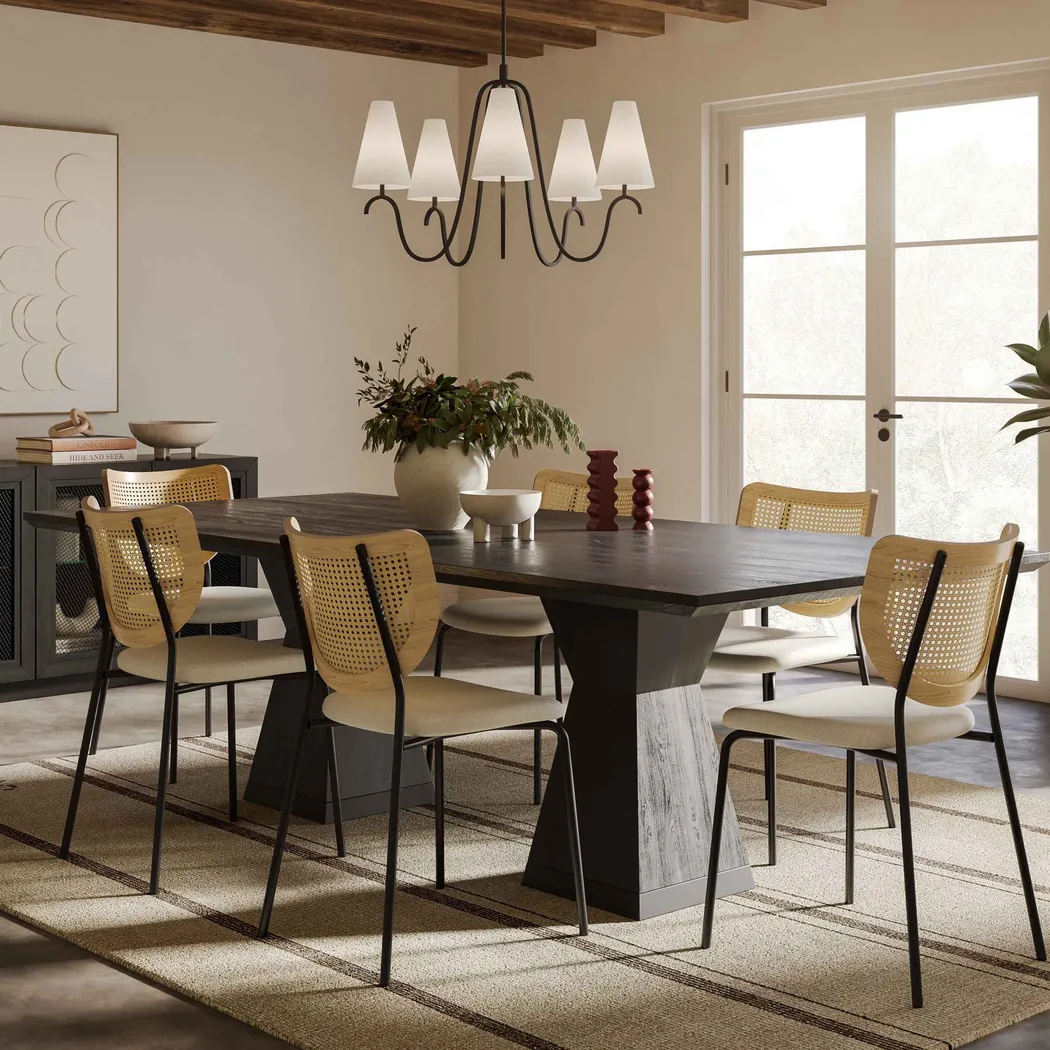 Sanpat II Black Dining Table - Image 10