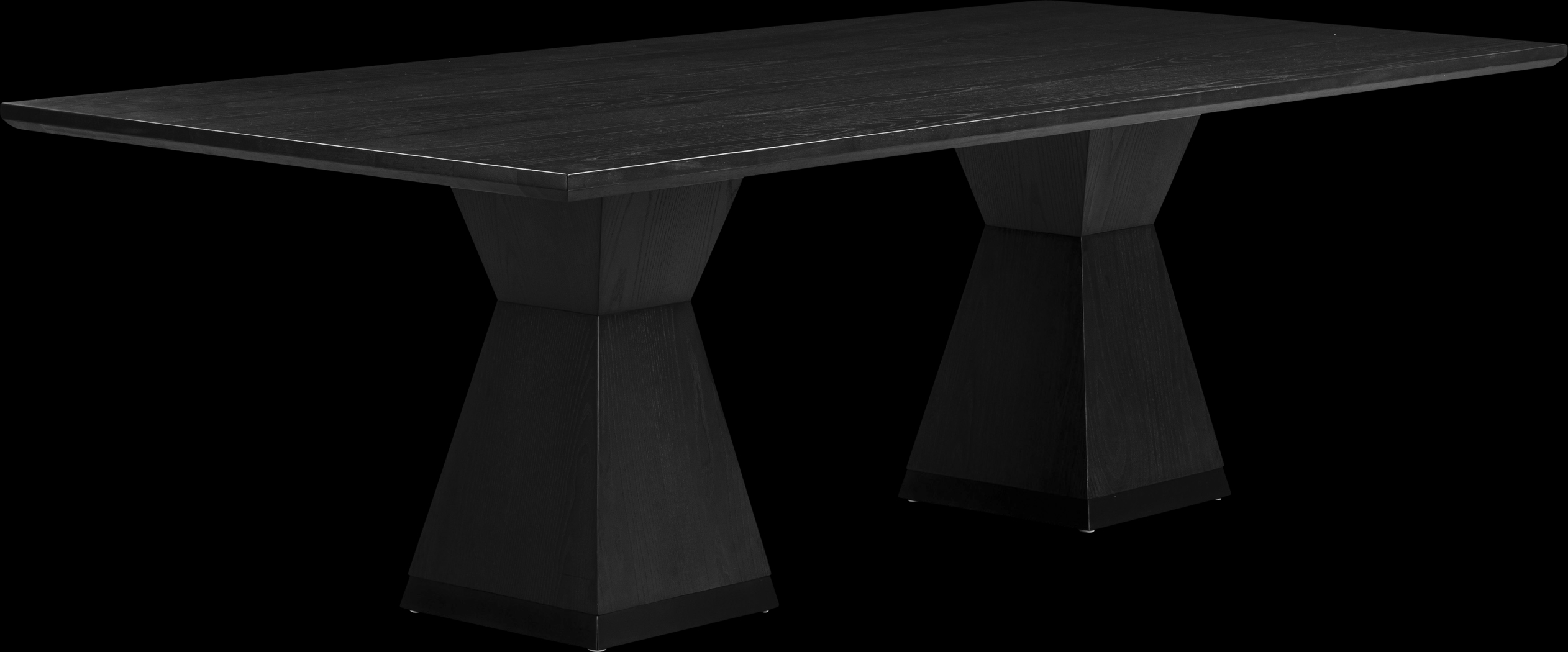 Sanpat II Black Dining Table - Thumbnail - Image 1