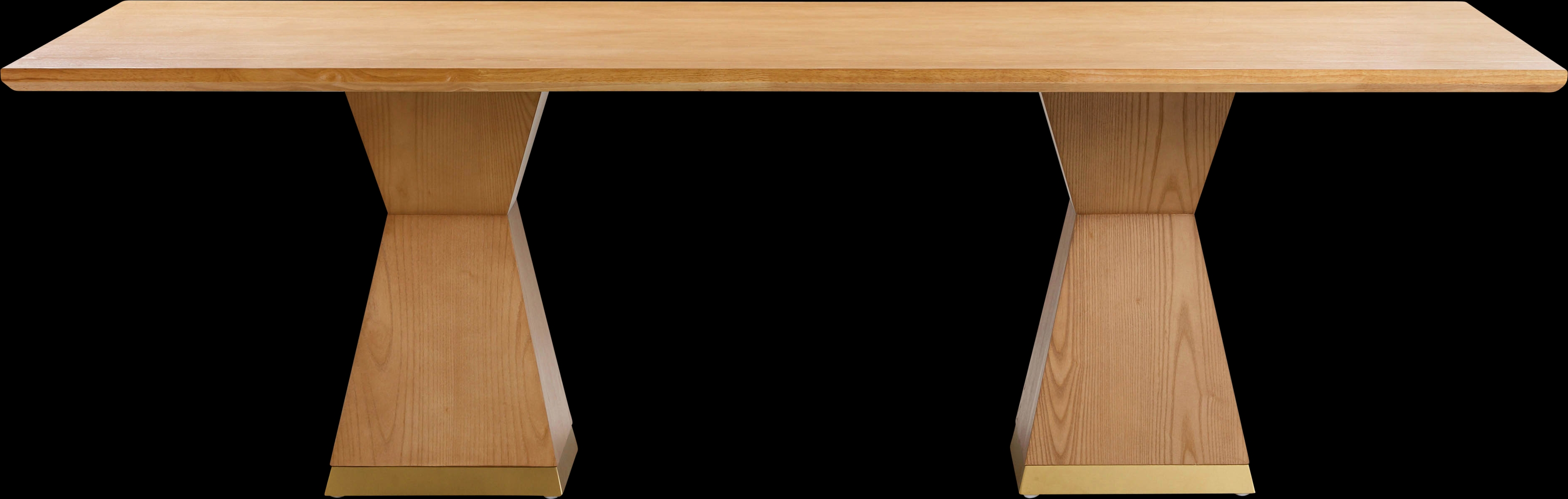 Sanpat II Brown Dining Table - Thumbnail - Image 3