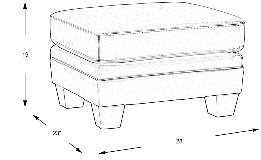 Dimension Image. Please refer to the Dimension Tab on this page for dimension details.