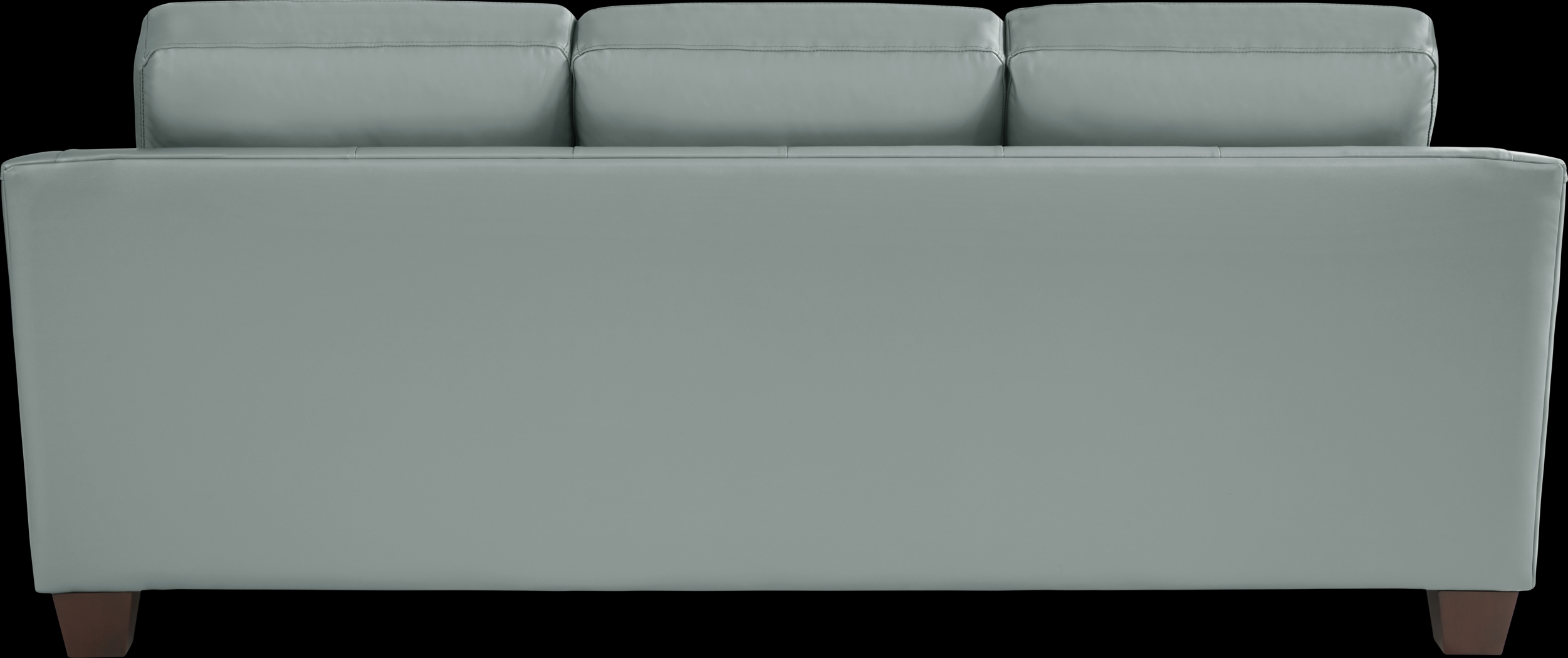 Santa Croce Mint Leather 6 Pc Living Room - Thumbnail - Image 3