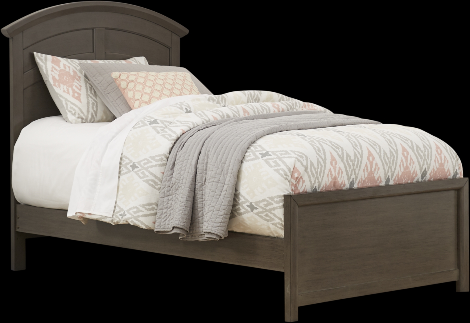 Kids Santa Cruz Gray 5 Pc Twin Panel Bedroom - Thumbnail - Image 3