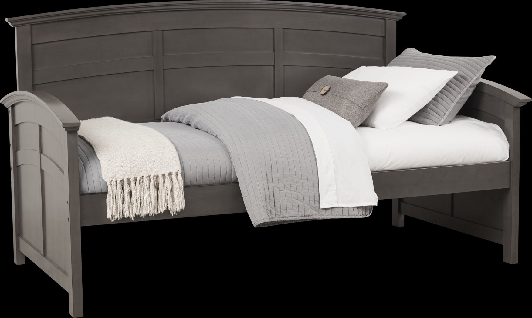 Santa Cruz Gray Twin Daybed - Thumbnail - Image 1