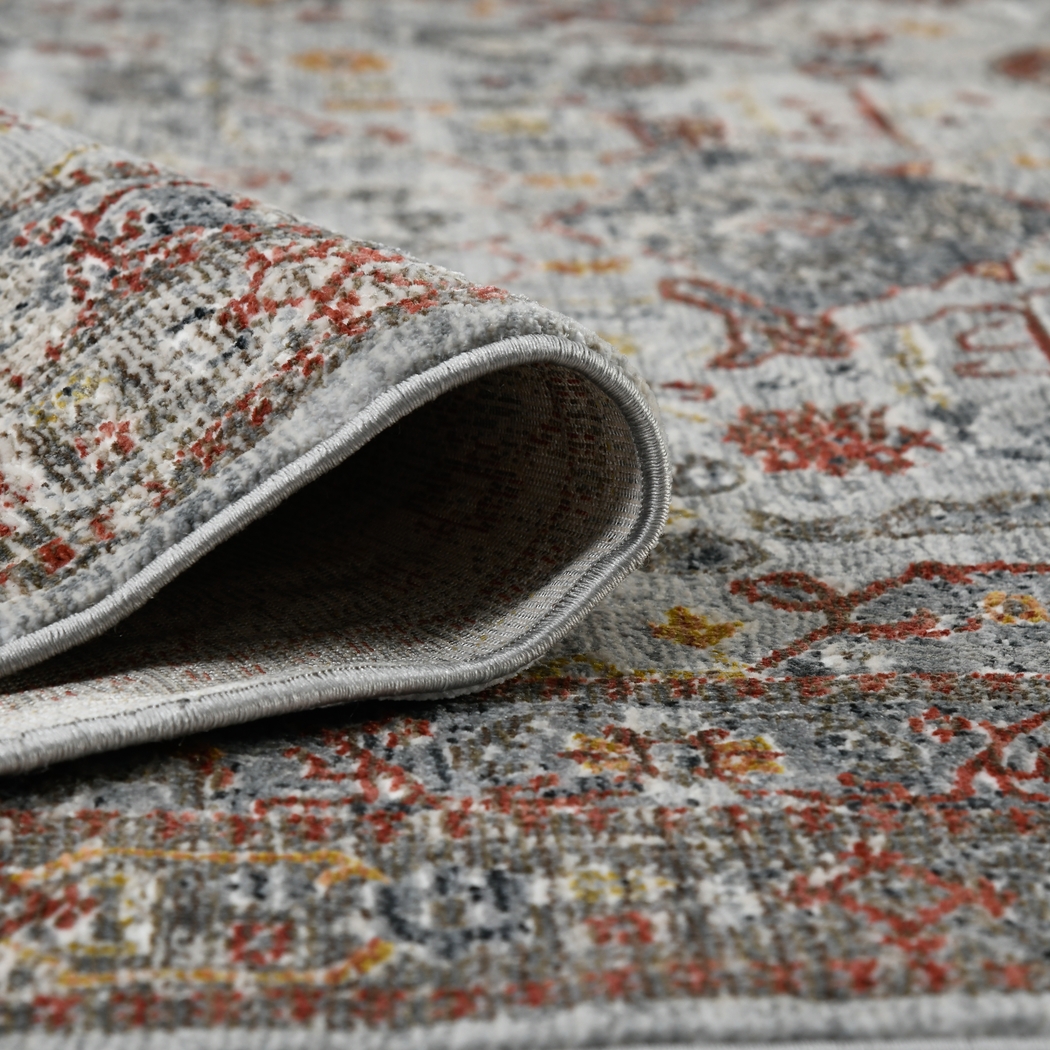 Santhope Red 2'6 x 7'10 Runner Rug - Thumbnail - Image 7