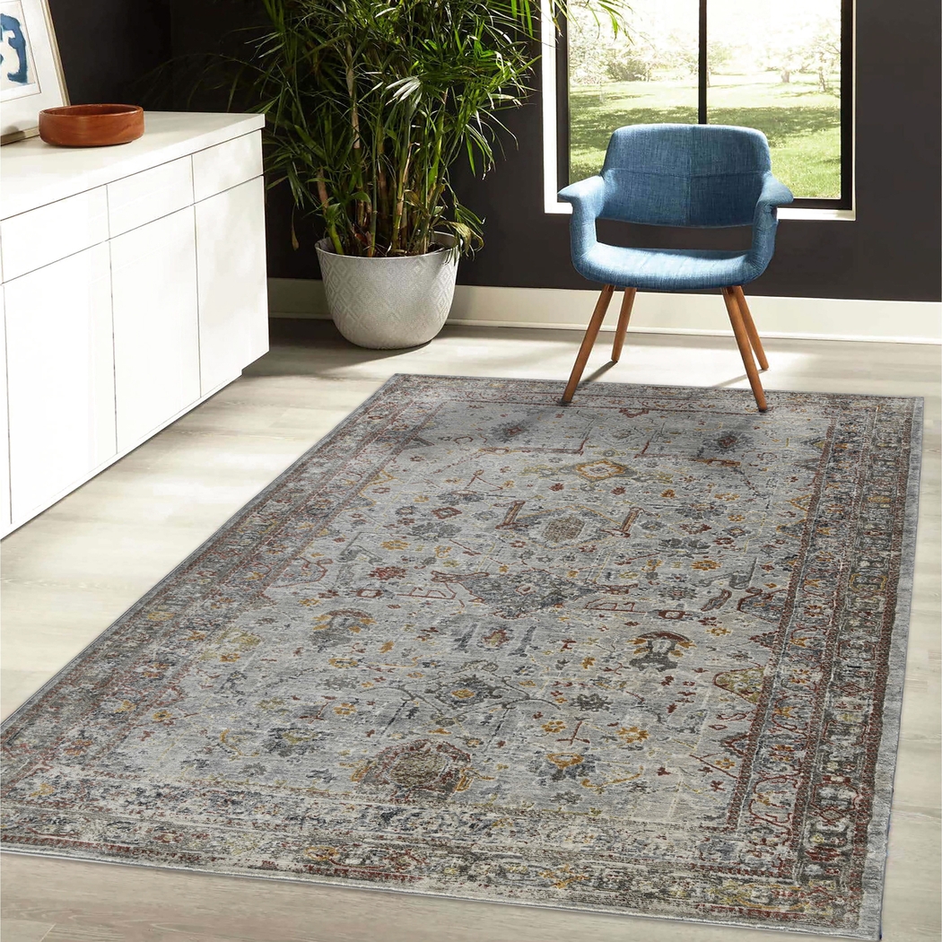 Santhope Red 5'3 x 7'10 Rug - Thumbnail - Image 2