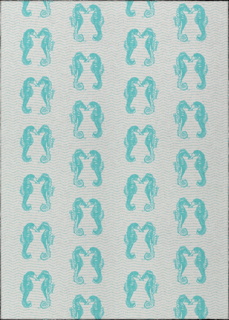 Santoli Blue 8' x 10' Rug - Thumbnail - Image 1