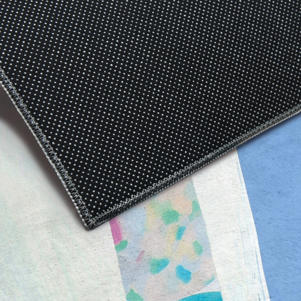 Saphir Blue 5' x 7'7 Rug - Thumbnail - Image 5