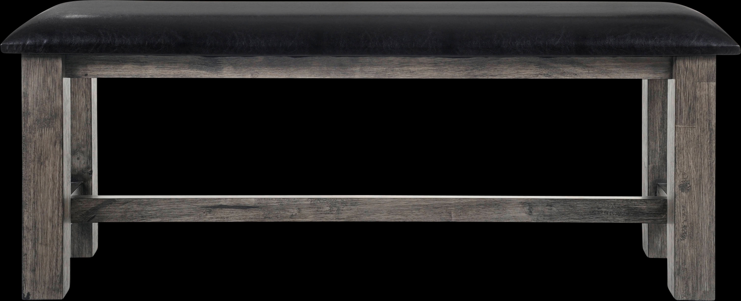 Sapling Gray Oak Bench - Thumbnail - Image 4