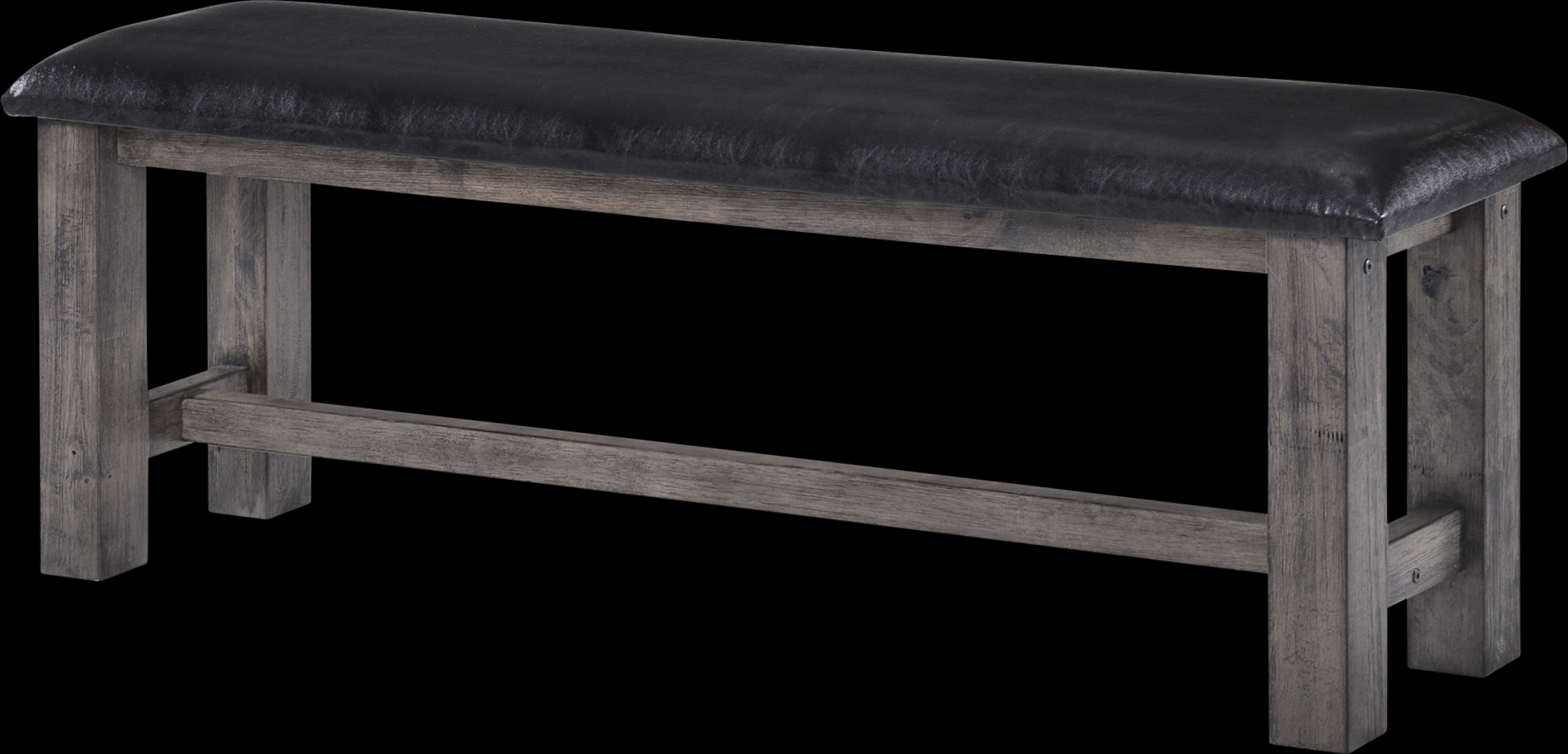 Sapling Gray Oak Bench - Thumbnail - Image 1