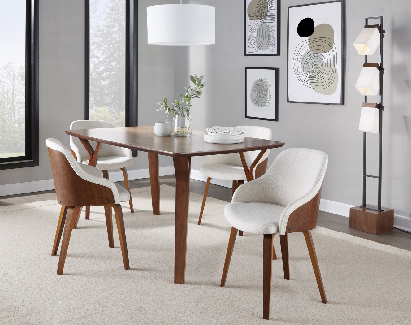 Sappington Cream Side Chair, Set of 2 - Thumbnail - Image 5