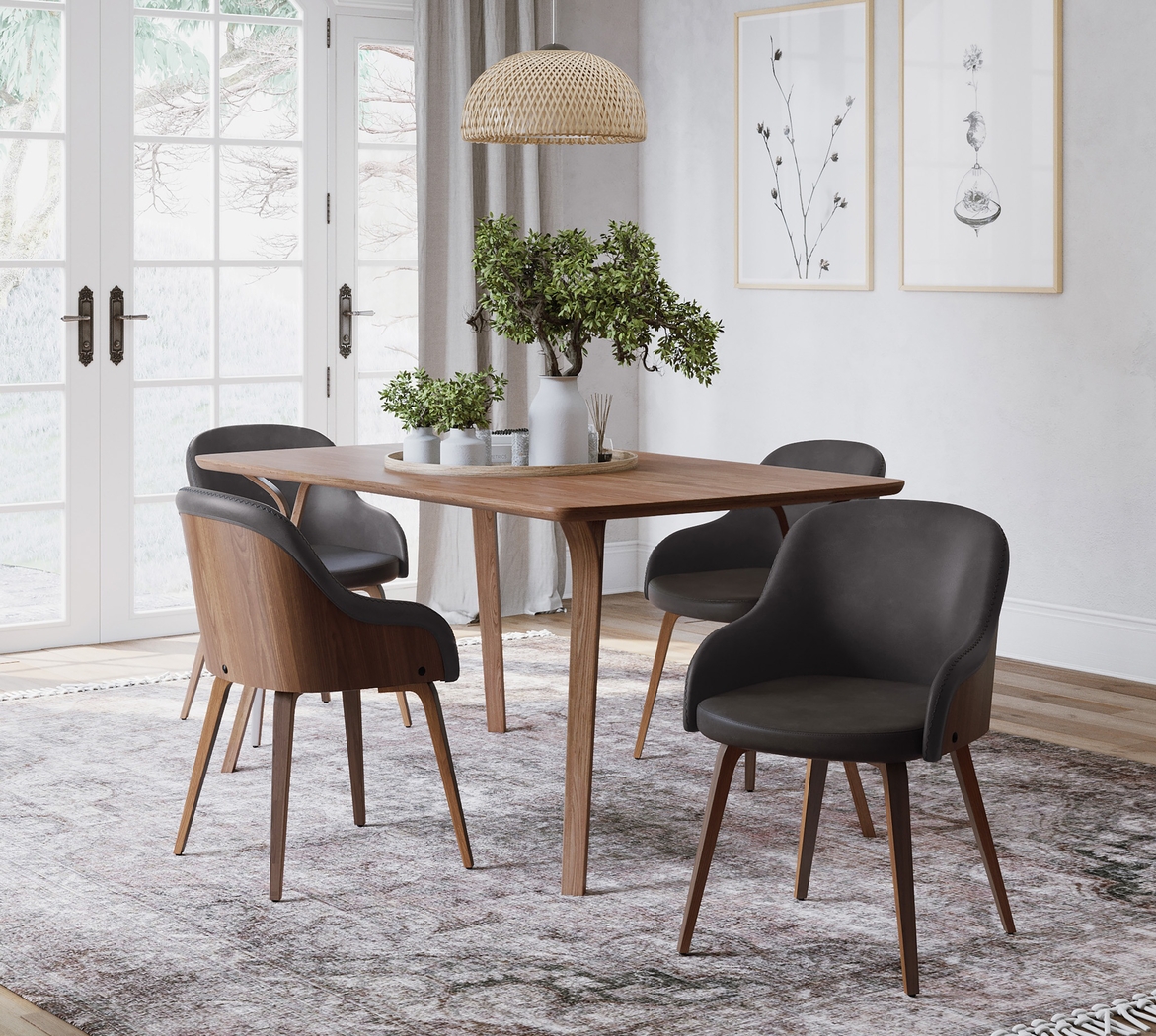 Sappington II Brown Side Chair, Set of 2 - Thumbnail - Image 2