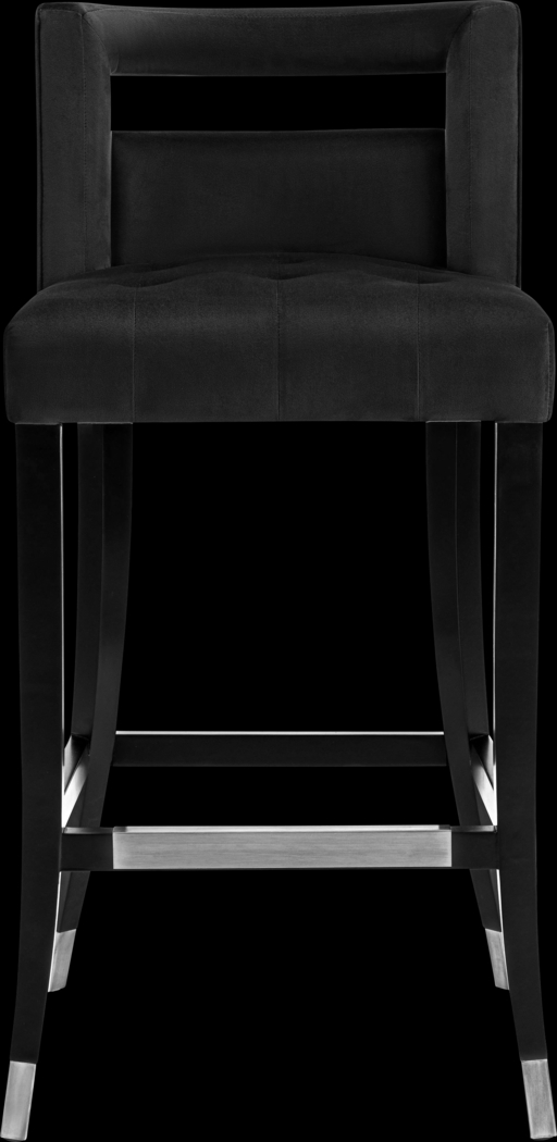 Saraelle Black Barstool - Thumbnail - Image 2
