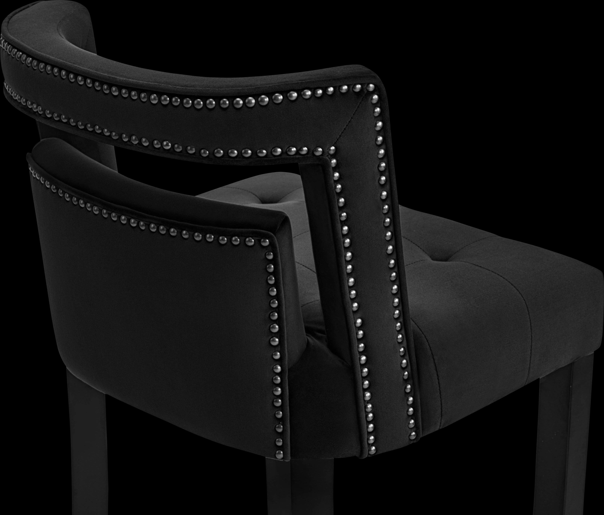 Saraelle Black Counter Height Stool - Thumbnail - Image 4