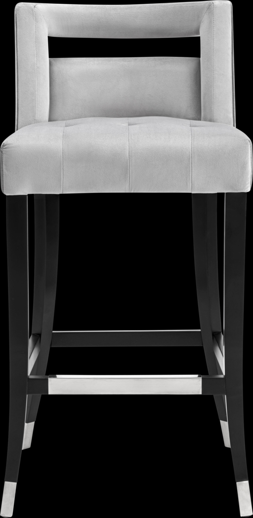 Saraelle Gray Barstool - Thumbnail - Image 2